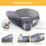 Viedouce Porte bébé Ventral,Ergonomique Tabouret Siège de Hanche
