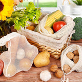 Viedouce Sacs Produits Réutilisables Fruits,Sac Reutilisable Legumes en Coton (7 Paquet)