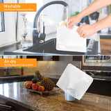 Viedouce Sac de Conservation Nourriture Réutilisables(Multicolore S * 5 Pcs + M * 5 Pcs)