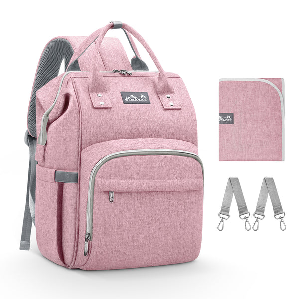 Sacs à Dos à Langer Pour Bébé Sac de Voyage - Bois de rose