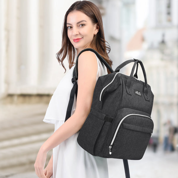 Sacs à Dos à Langer Pour Bébé Sac de Voyage - Gris foncé