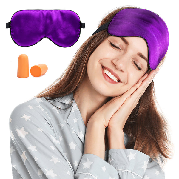 Masque de Sommeil en 100% Soie