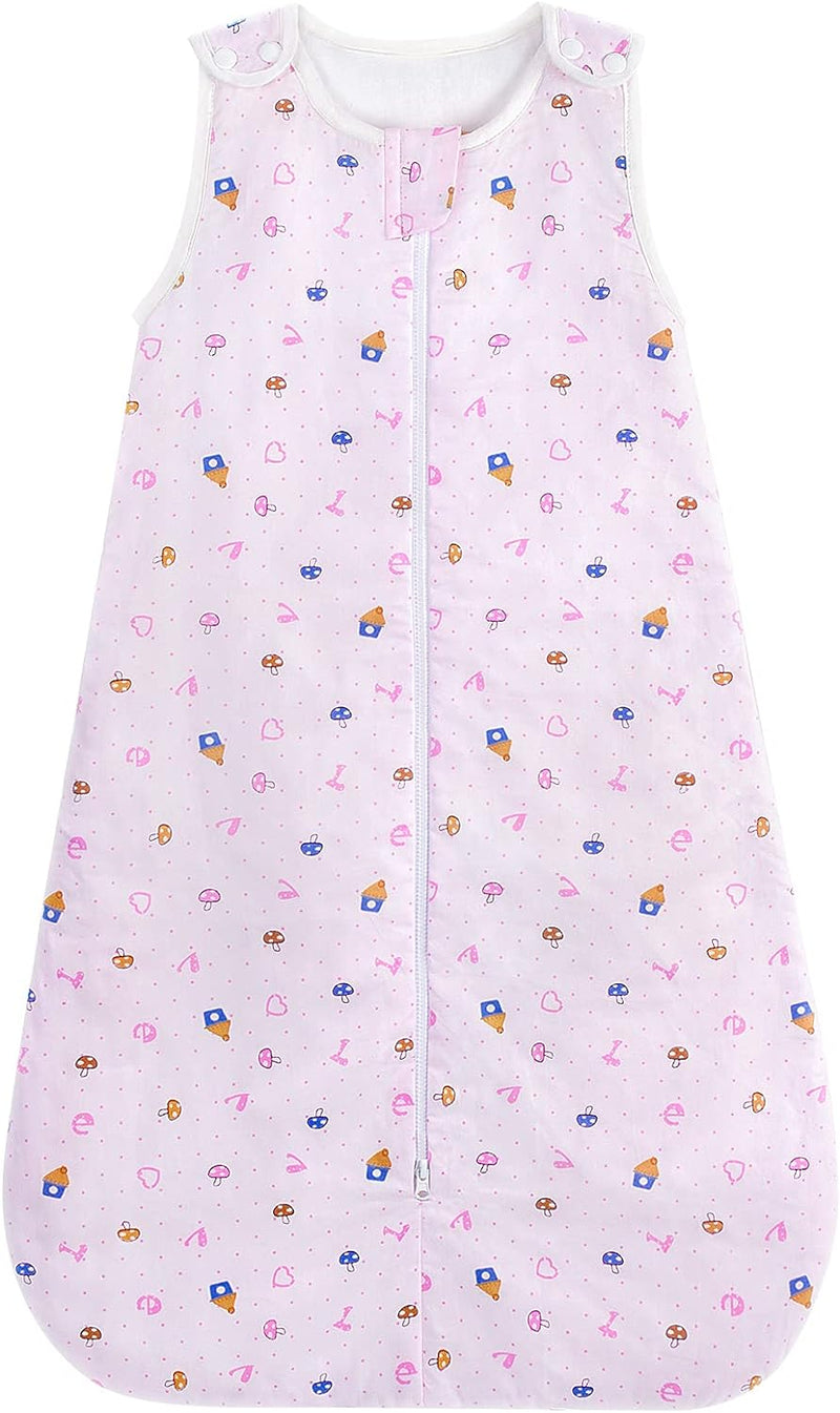 Viedouce Gigoteuse Hiver TOG 2.5,Gigoteuse Bebe Coton,Sac de Couchage Bebe,Turbulette pour Bébé Garcon Fille Naissance (3-18 Mois, Longueur: 80 cm)