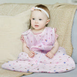 Viedouce Gigoteuse Hiver TOG 2.5,Gigoteuse Bebe Coton,Sac de Couchage Bebe,Turbulette pour Bébé Garcon Fille Naissance (3-18 Mois, Longueur: 80 cm)