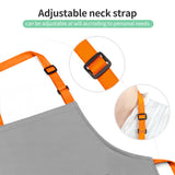 Viedouce Tablier Enfant,Imperméable Tabliers de Cuisine avec Poches