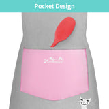 Viedouce Tablier Enfant,Imperméable Tabliers de Cuisine avec Poches