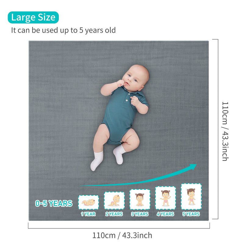 Videouce Mousseline pour Bébé-3 pcs