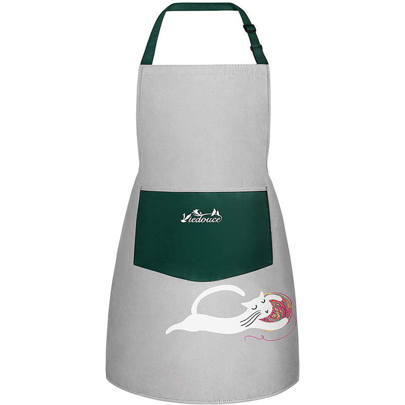 Viedouce Tablier Enfant,Imperméable Tabliers de Cuisine avec Poches