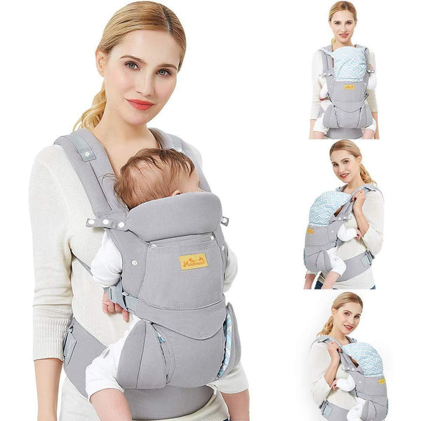 Porte bébé Ergonomique - Gris