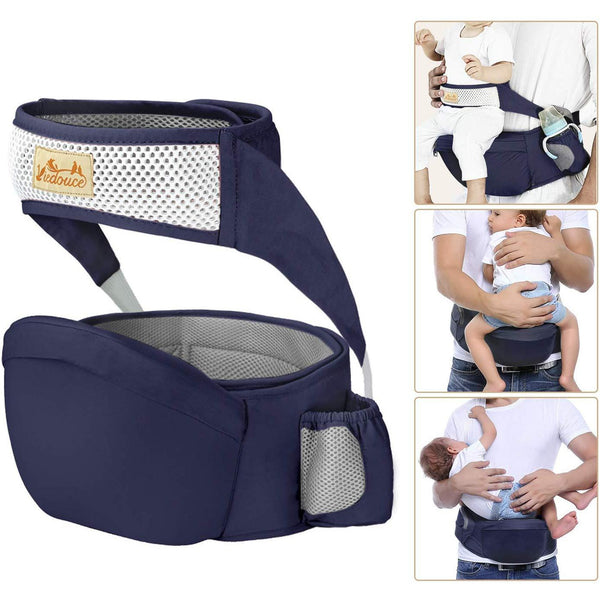 Porte bébé Ventral - Bleu foncé
