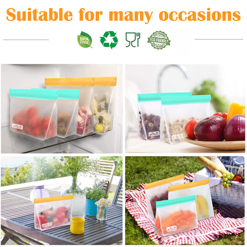 Sac de Conservation Alimentaire Reutilisable Grand Volume Viedouce