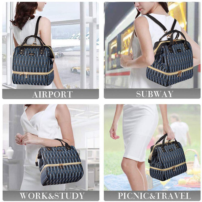 Mini Sacs à Dos Compact - Bleu foncé
