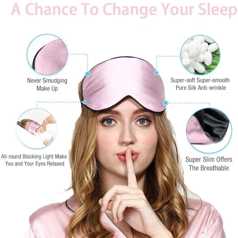 Masque de Sommeil en 100% Soie