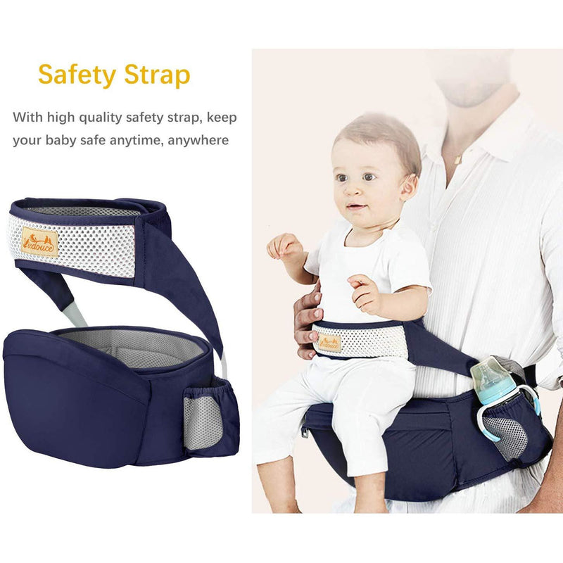 Porte bébé Ventral - Bleu foncé