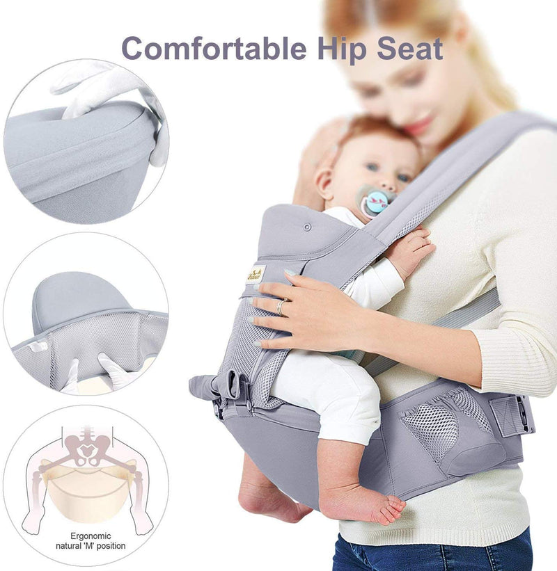 Porte bébé. Siège de hanche pour bébé. Ceinture de portage – Stock de  cadeaux