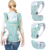 Porte bébé Ergonomique - Cyan