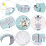 Porte bébé Ergonomique - Cyan