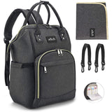 Sacs à Dos à Langer Pour Bébé Sac de Voyage - Gris foncé