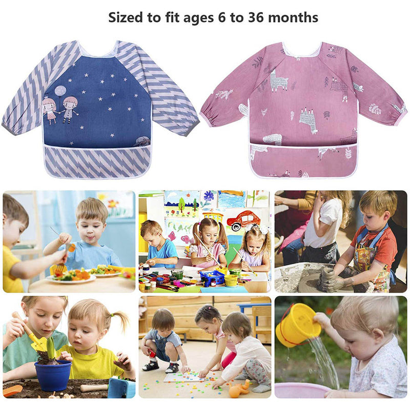 Bavoirs bébé avec Manches