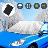 Viedouce Couverture Pare-Brise Voiture,Magnétique Couverture de Givre de Pare-Brise de Voiture