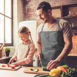 2 Pack Tabliers de Cuisine Etanche