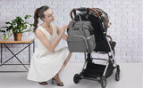 Sacs à Dos à Langer Pour Bébé Sac de Voyage - Gris