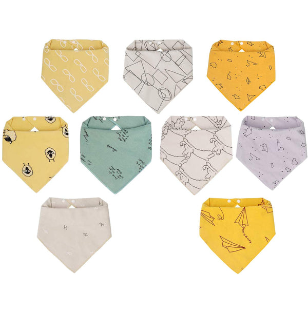 Bavoirs Baby Bandana (pack de 9)